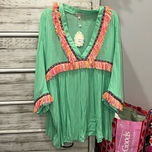 Ladies top/dress/swim cover